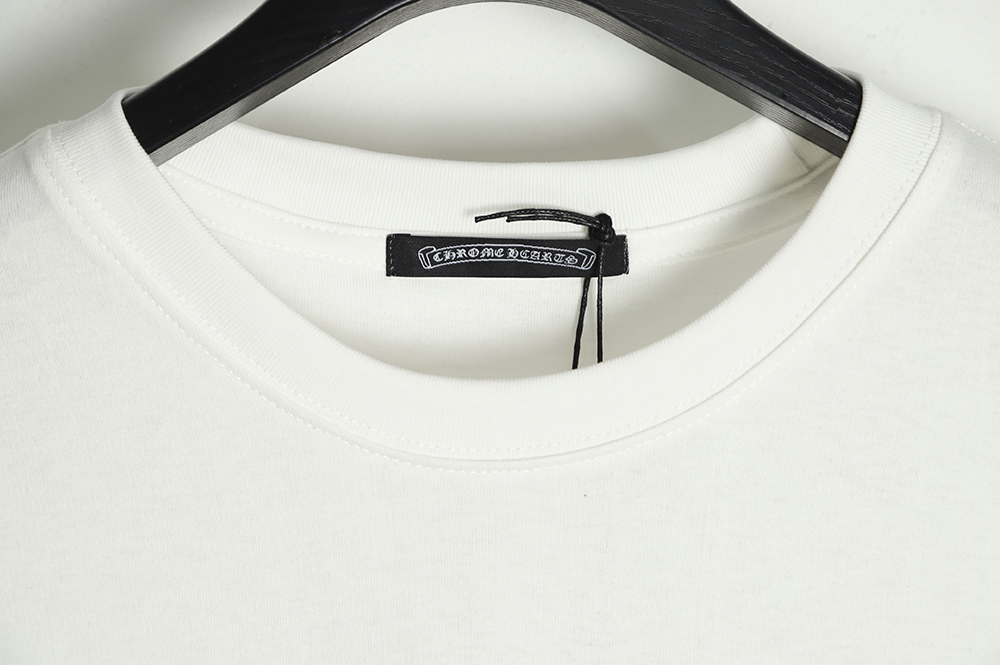 Chrome Hearts CH Sanskrit Print Smudged Short Sleeves