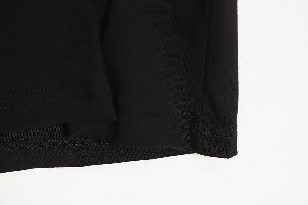CHANEL 22ss double C embroidery short-sleeved T-shirt TSK1