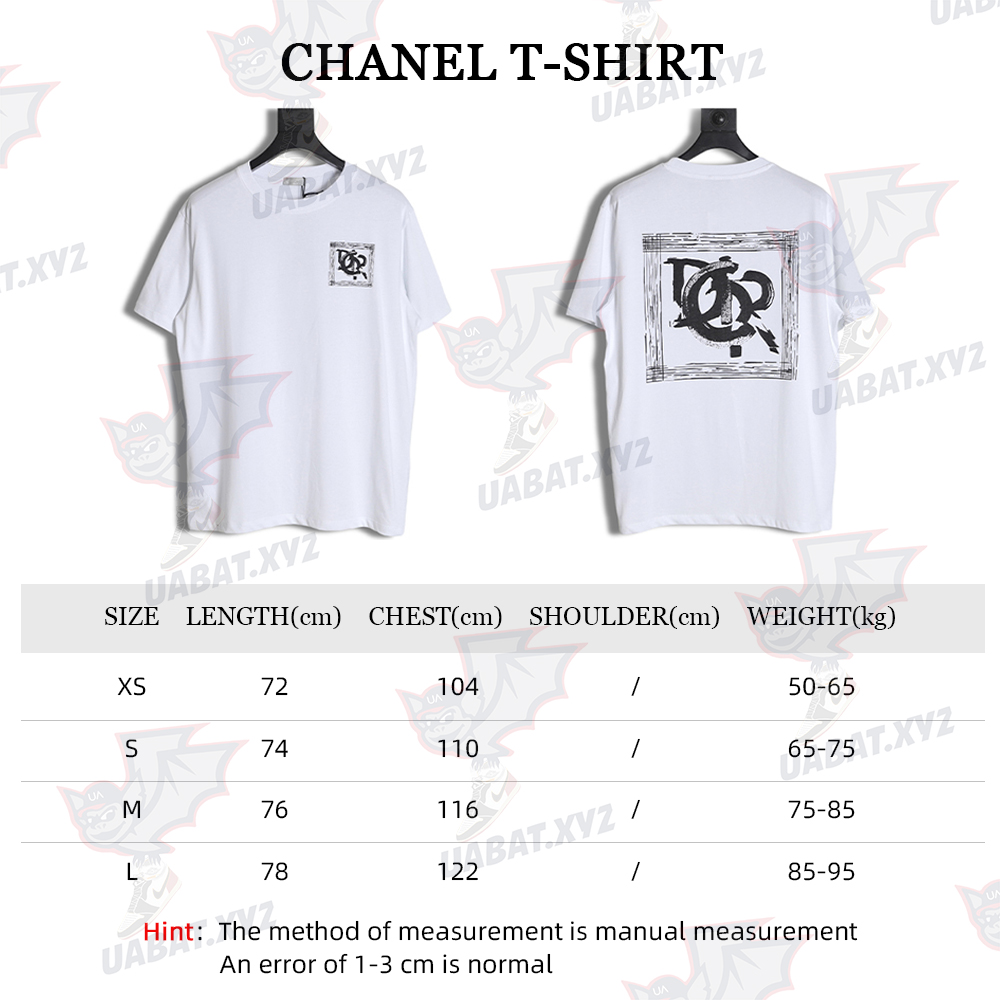 Dior 23ss ink painting short-sleeved T-shirt  TSK1