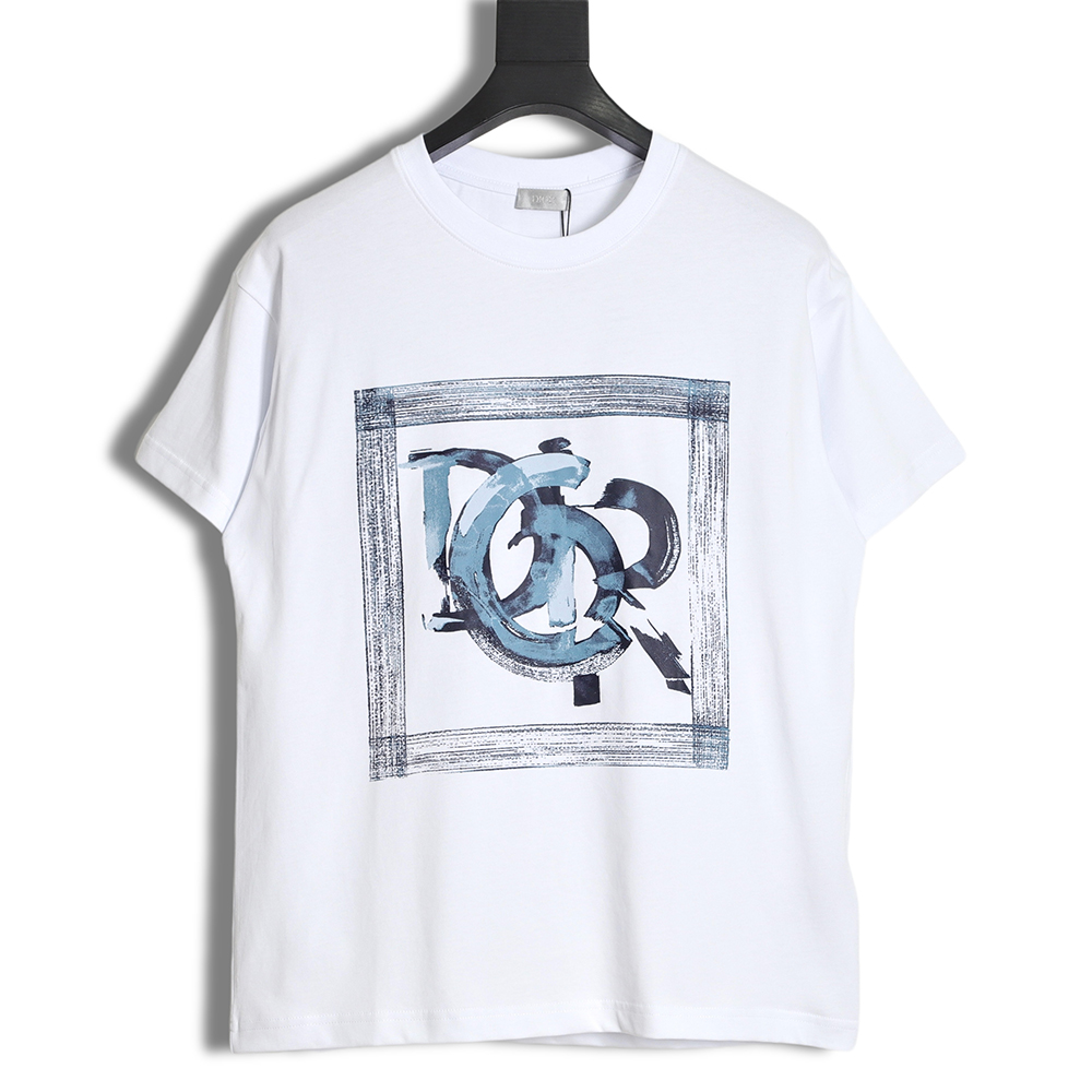 Dior 23ss ink painting short-sleeved T-shirt  TSK2