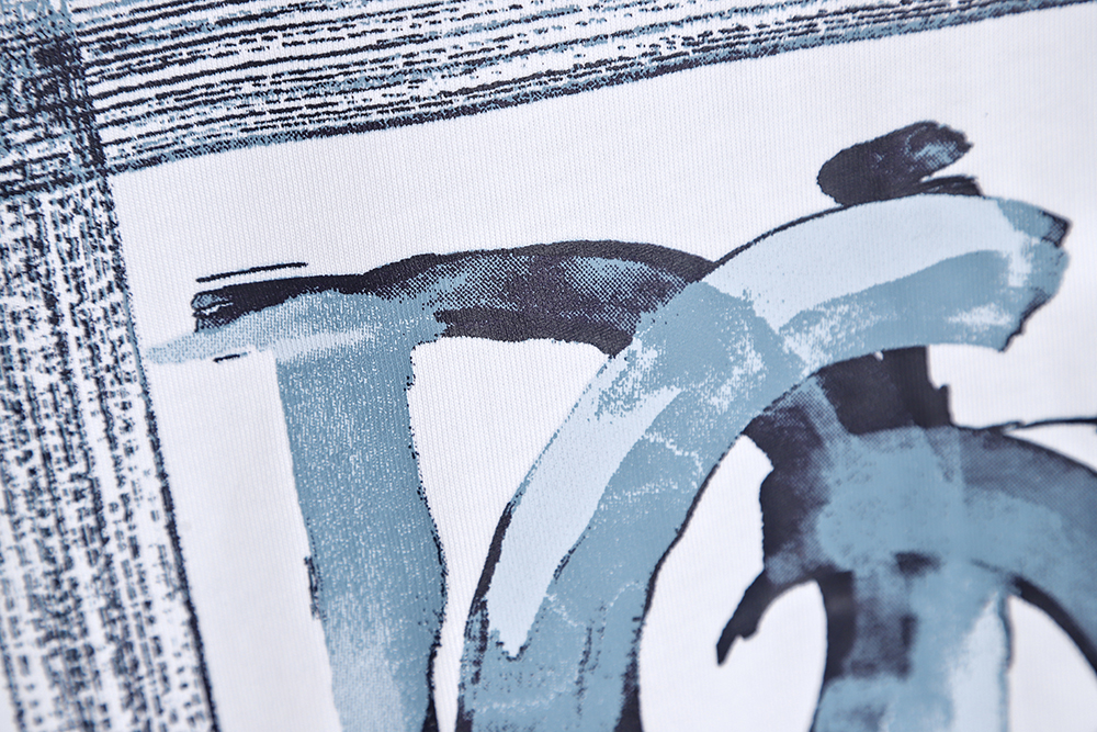 Dior 23ss ink painting short-sleeved T-shirt  TSK2