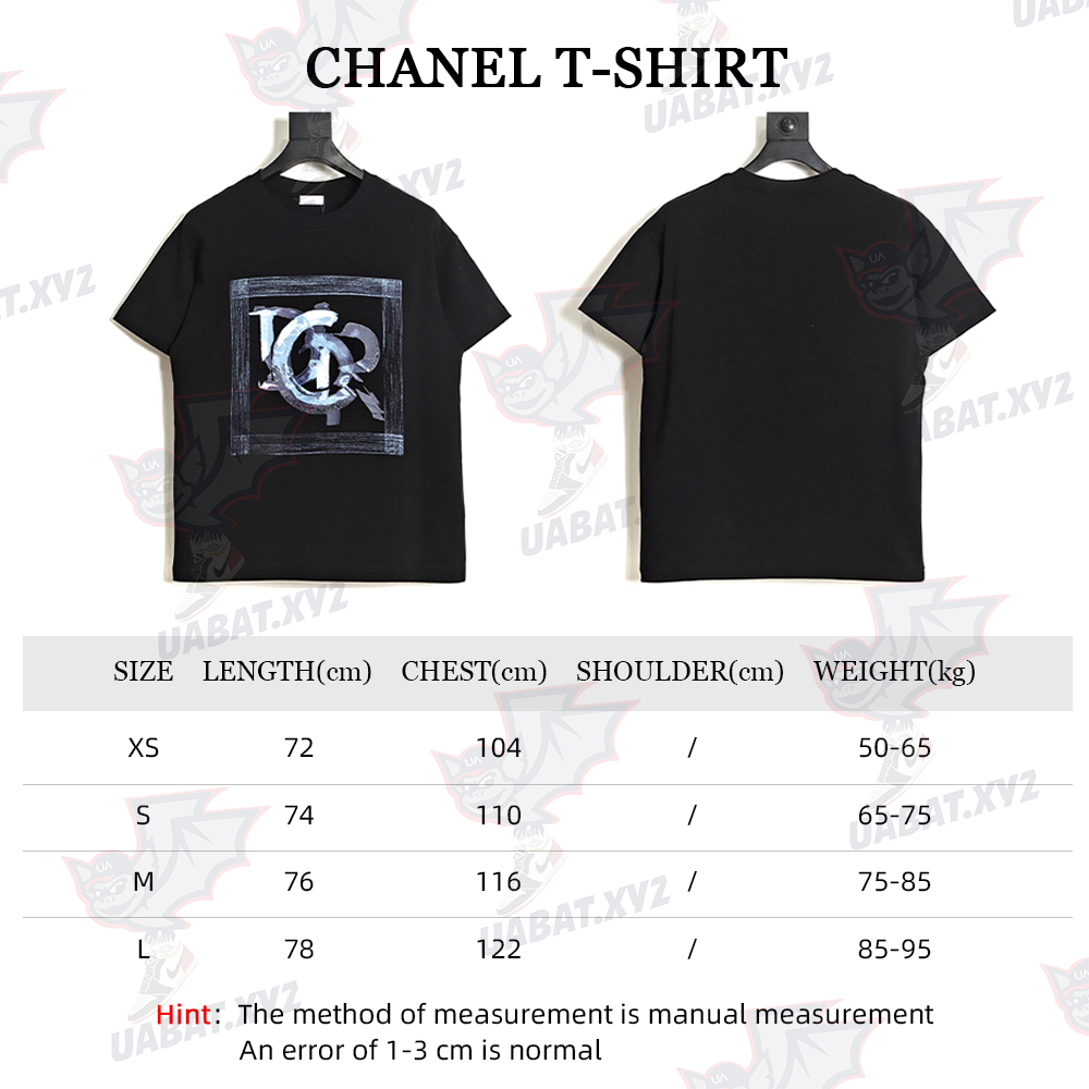 Dior 23ss ink painting short-sleeved T-shirt  TSK3