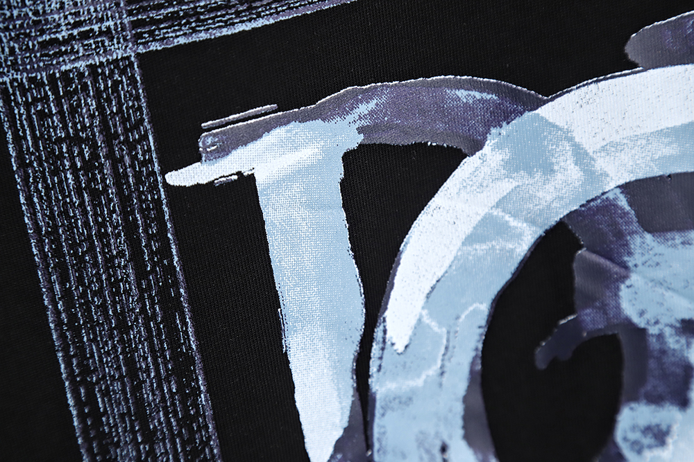 Dior 23ss ink painting short-sleeved T-shirt  TSK3