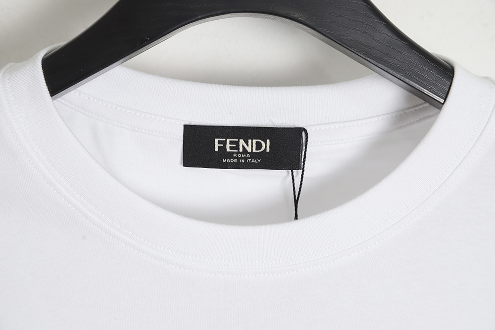 Fendi Lafayette patch short-sleeved T-shirt