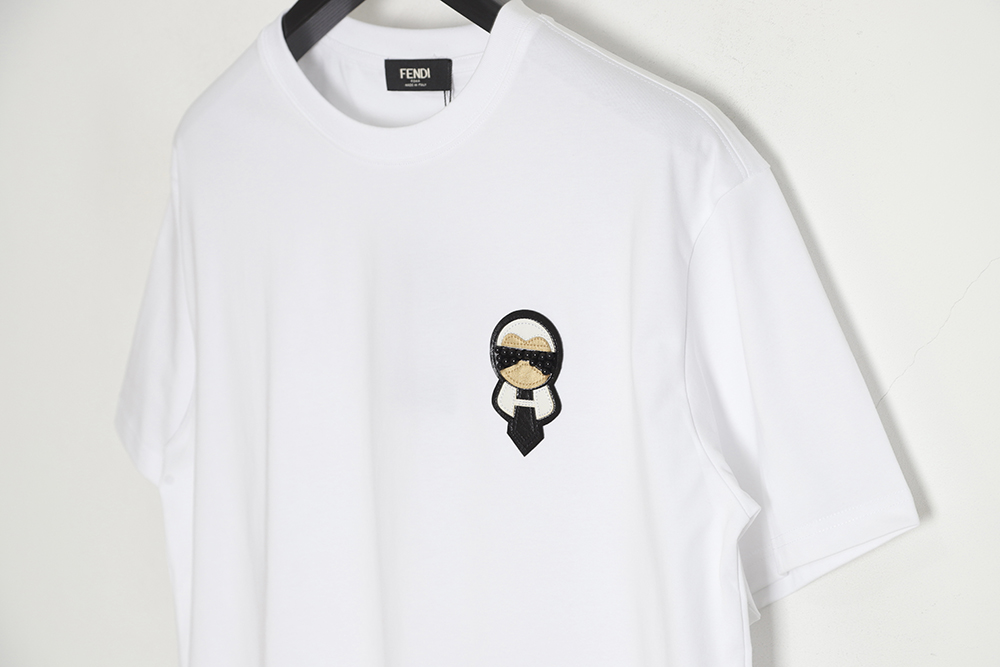 Fendi Lafayette patch short-sleeved T-shirt
