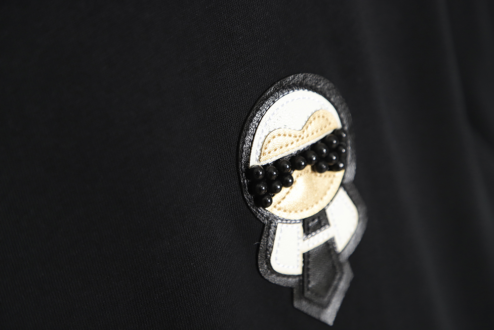 Fendi Lafayette patch short-sleeved T-shirt TSK1