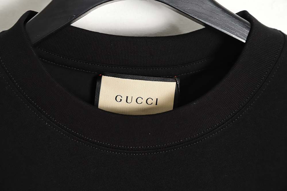 Gucci Gucci 22SS 100th Anniversary Limited Series Digital Printing Short Sleeve T-Shirt