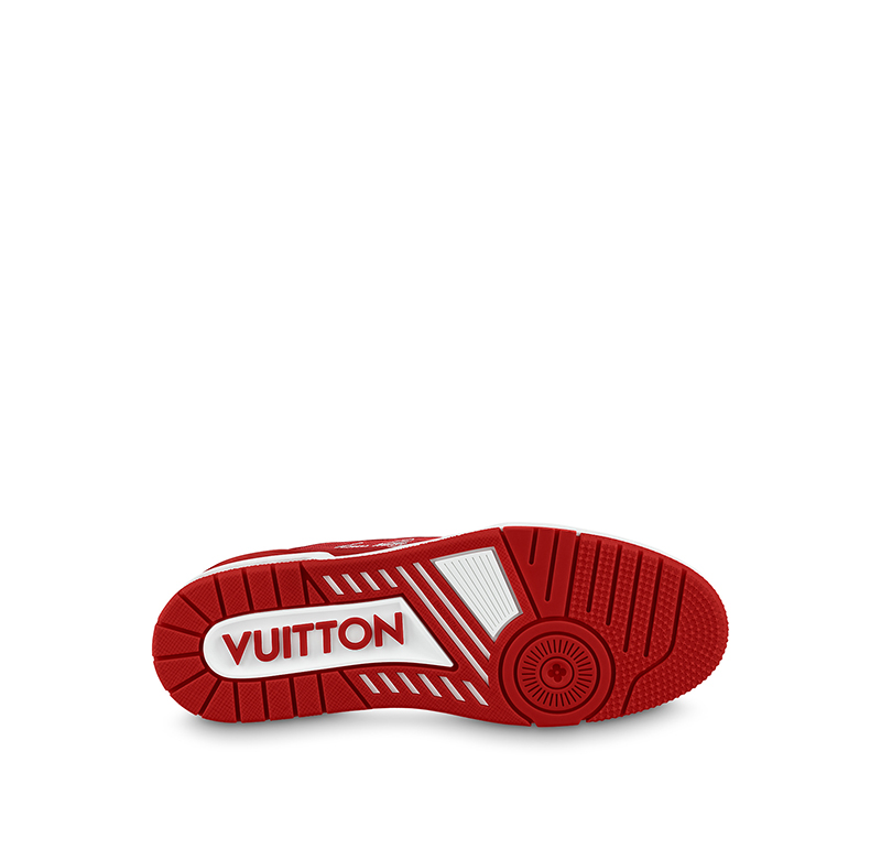 Louis Vuitton Trainer #54 Signature Red White
