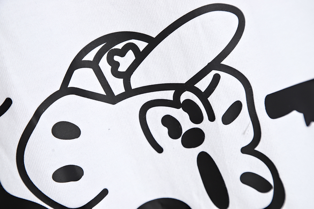 KENZO x NIGO joint cartoon comic print short-sleeved T-shirt