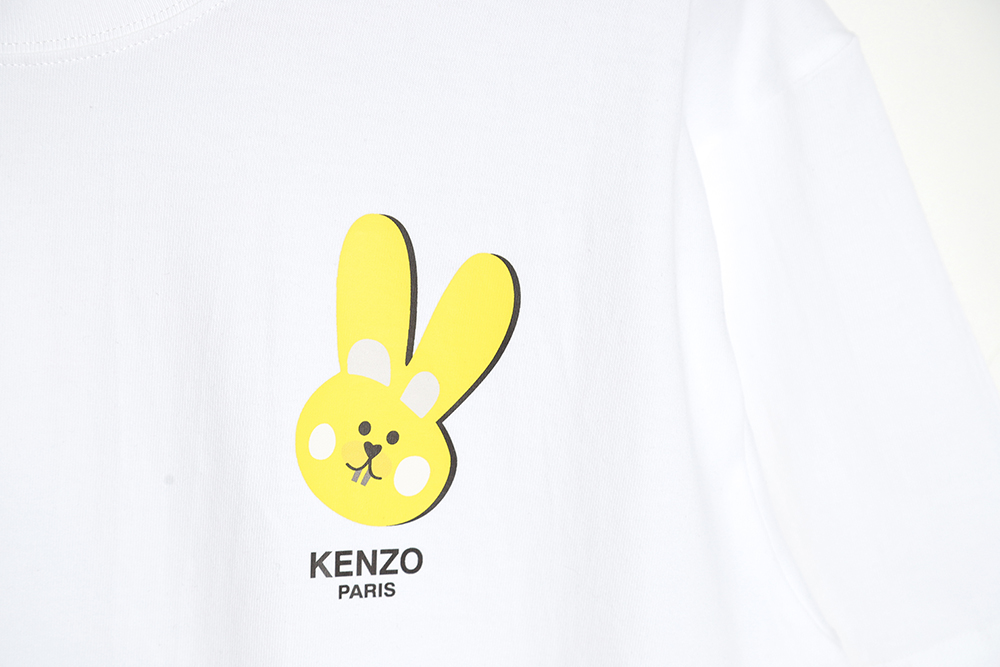 KENZO x NIGO joint rabbit print short-sleeved T-shirt