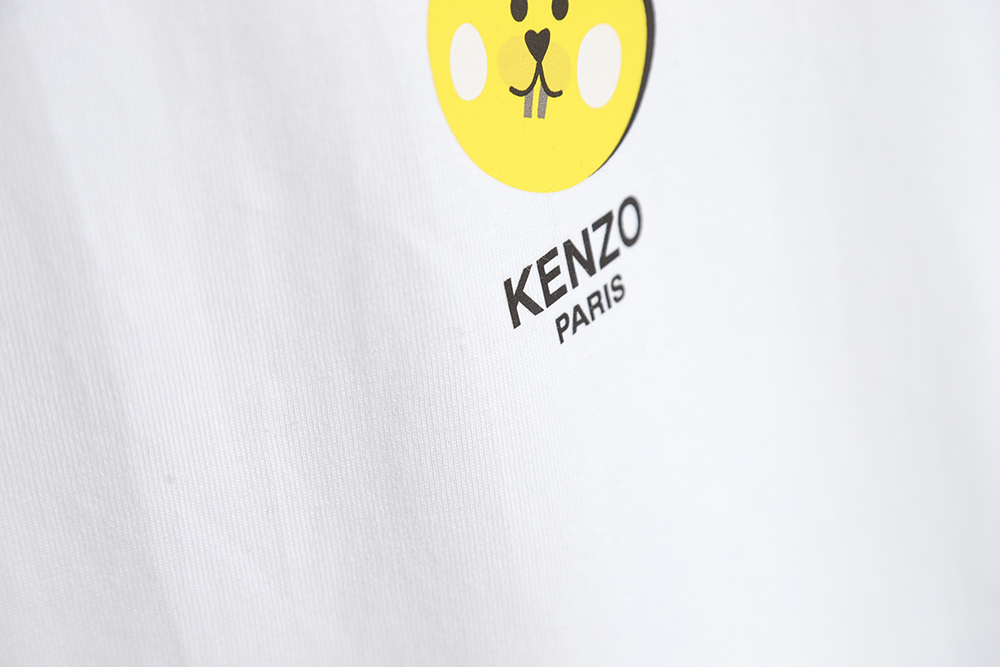 KENZO x NIGO joint rabbit print short-sleeved T-shirt