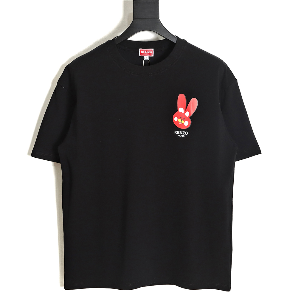 KENZO x NIGO joint rabbit print short-sleeved T-shirt TSK1