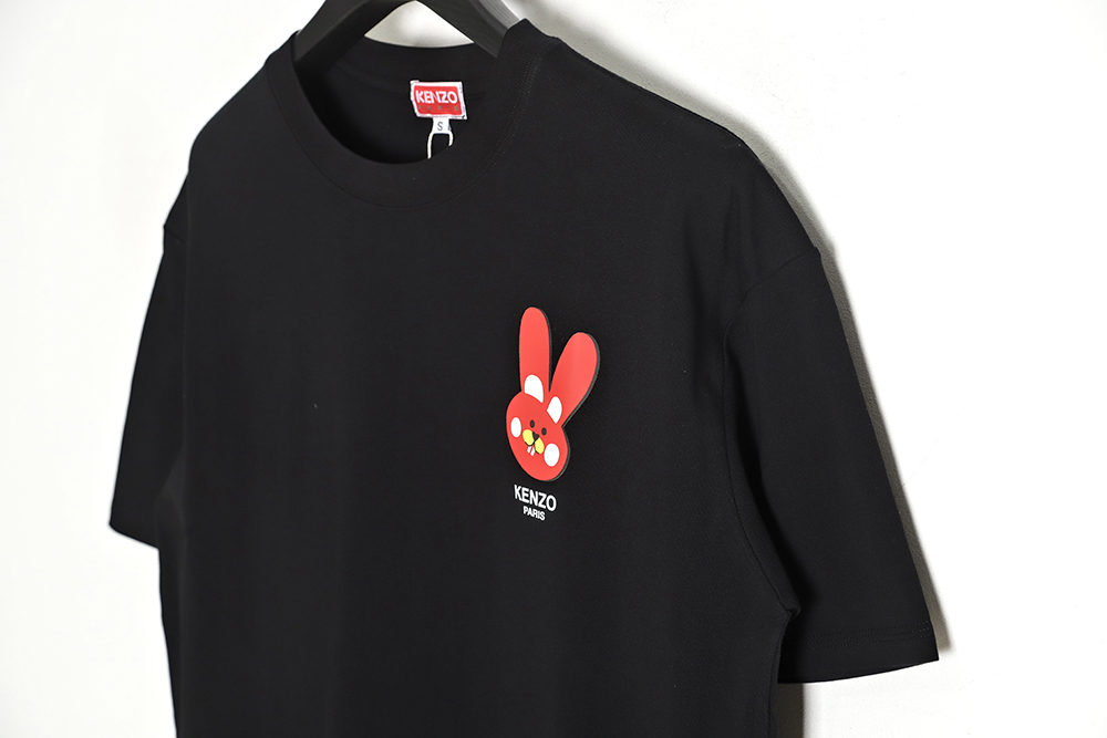 KENZO x NIGO joint rabbit print short-sleeved T-shirt TSK1