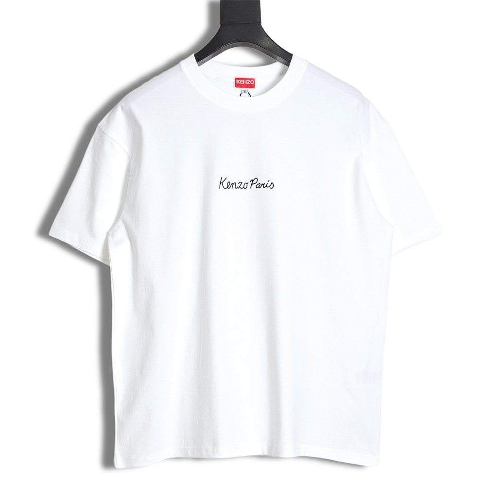 KENZO x NIGO joint letter tower print short-sleeved T-shirt