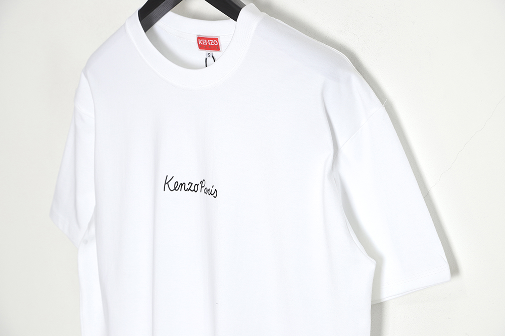 KENZO x NIGO joint letter tower print short-sleeved T-shirt