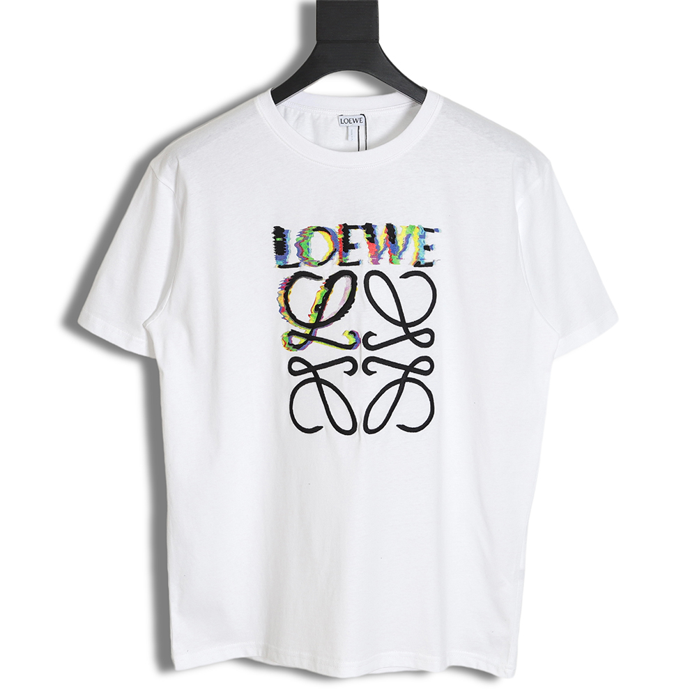 LOEWE 23SS Symphony mosaic short-sleeved T-shirt,Loewe