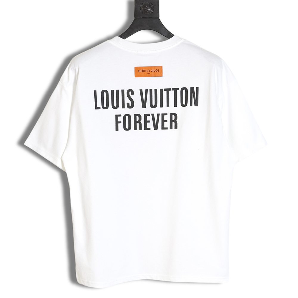 Louis Vuitton LV fake pocket inverted logo short sleeves