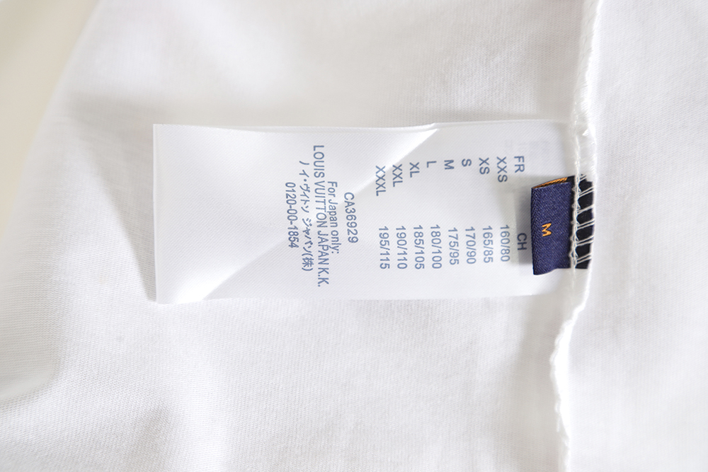 Louis Vuitton LV fake pocket inverted logo short sleeves