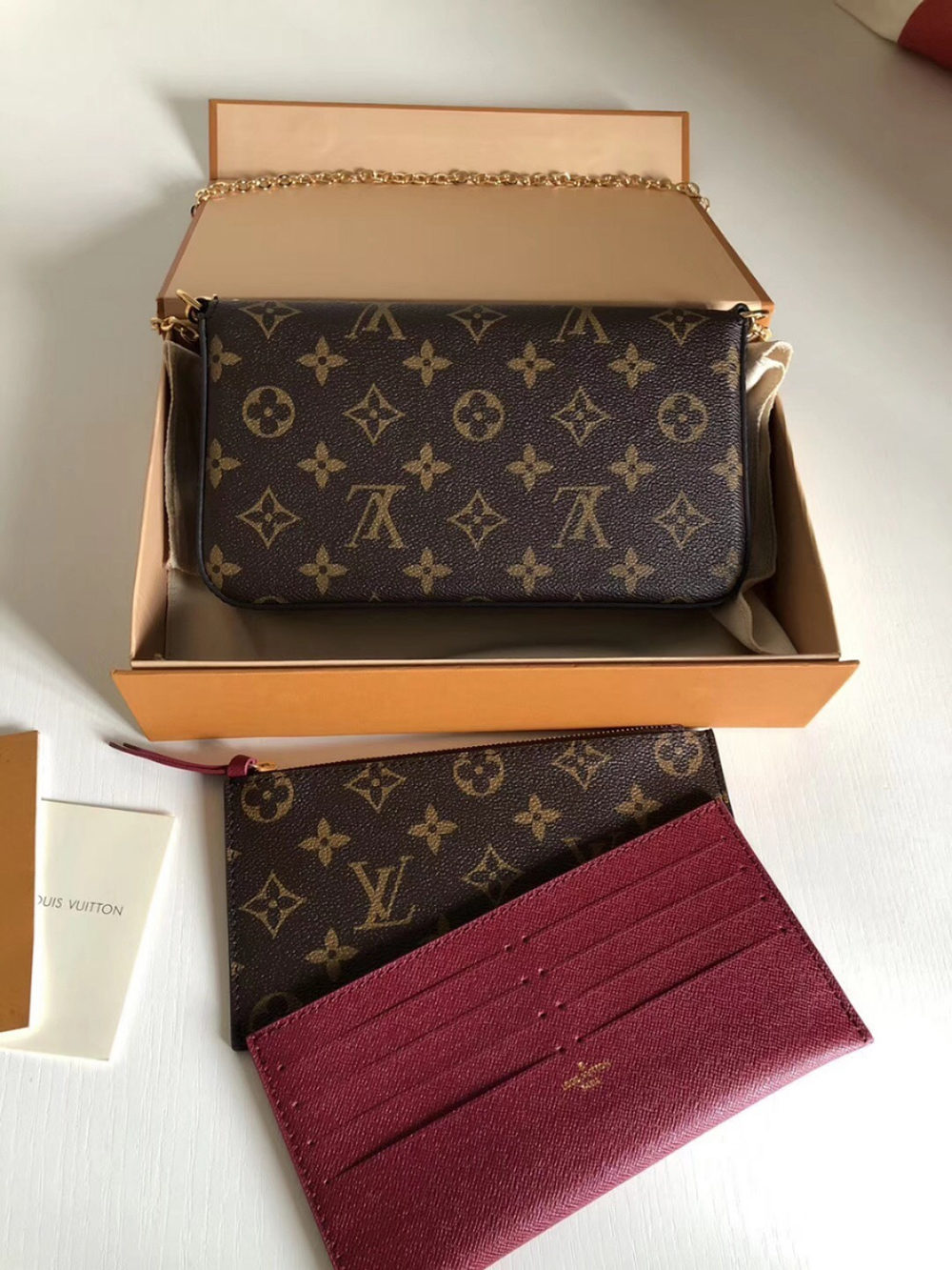 Louis Vuitton Félicie Bags M61276 21 x 12 x 3cm