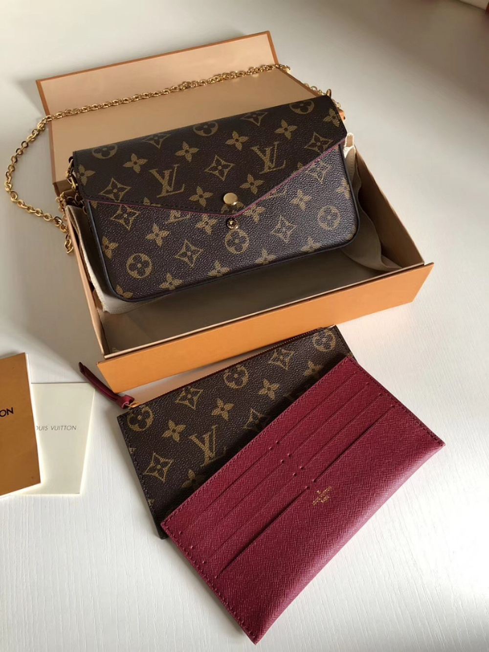 Louis Vuitton Félicie Bags M61276 21 x 12 x 3cm