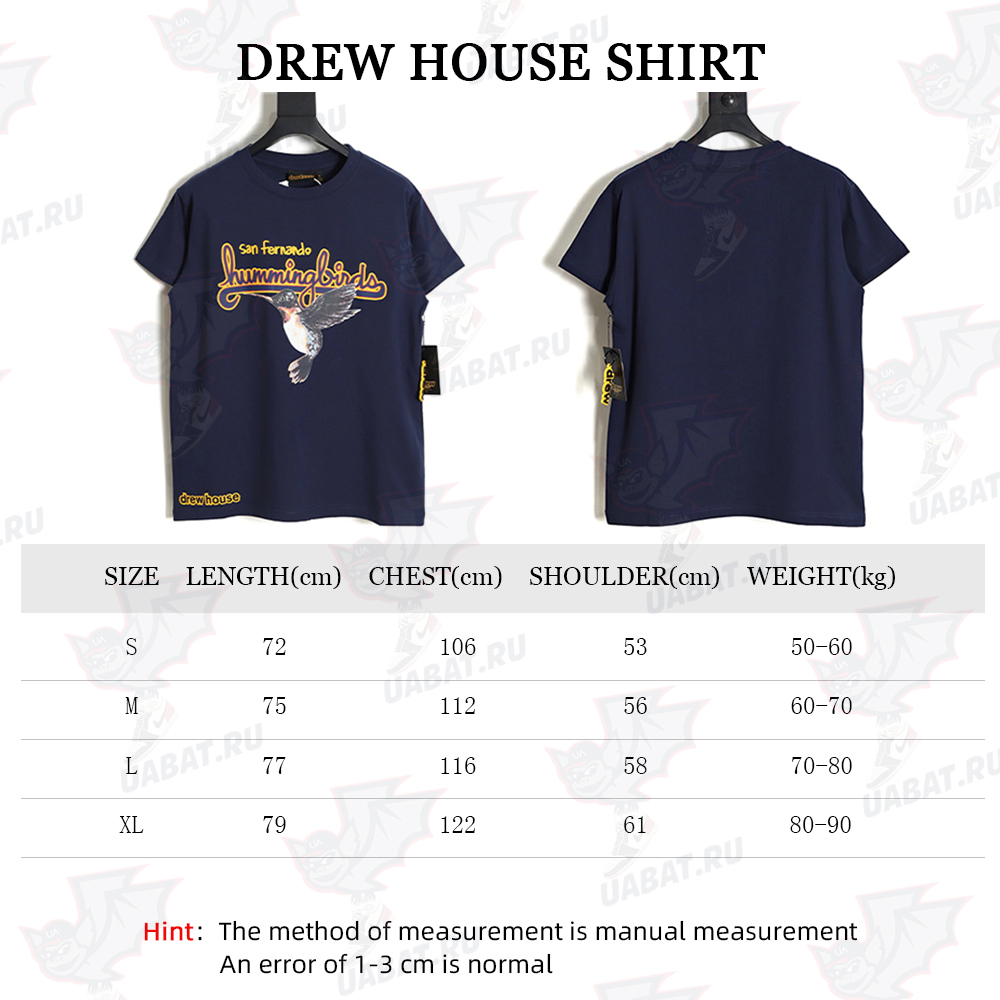 Drew House 23ss Hummingbird Short Sleeves
