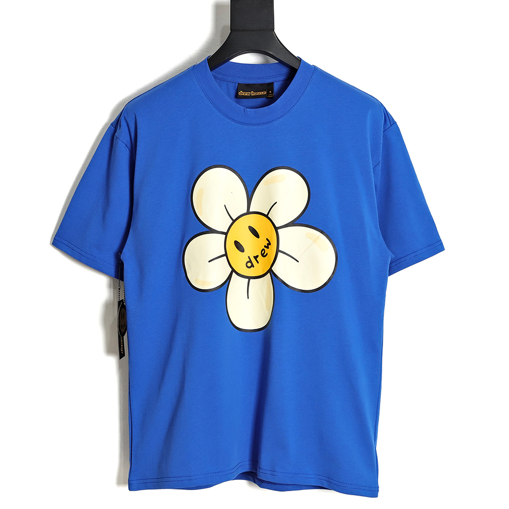 Drew House 23ss Smile Flower Short Sleeves