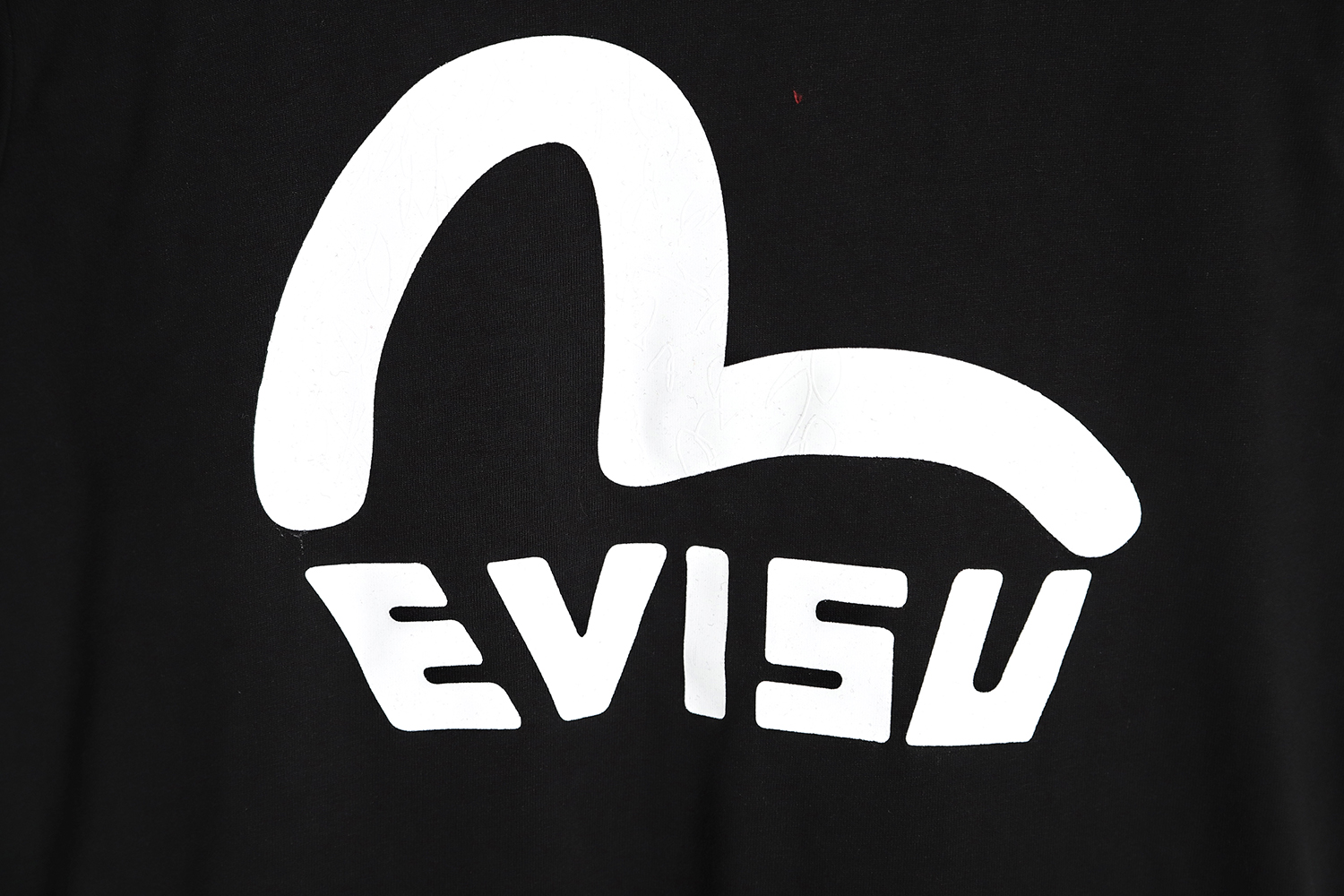 Evisu 23ss Seagull and Logo Print short-sleeved T-shirt