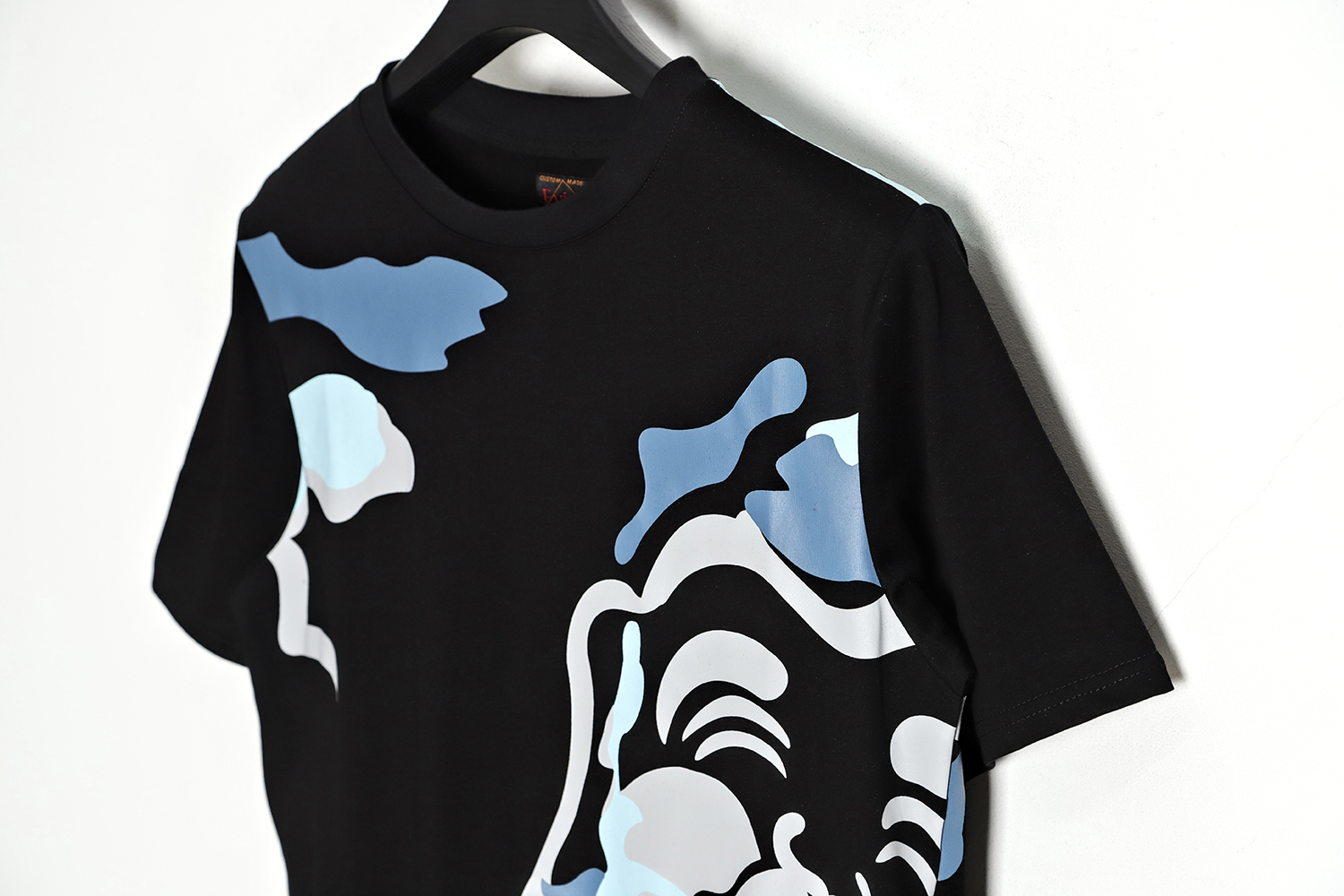 Evisu 23ss Buddha head full body short-sleeved T-shirt
