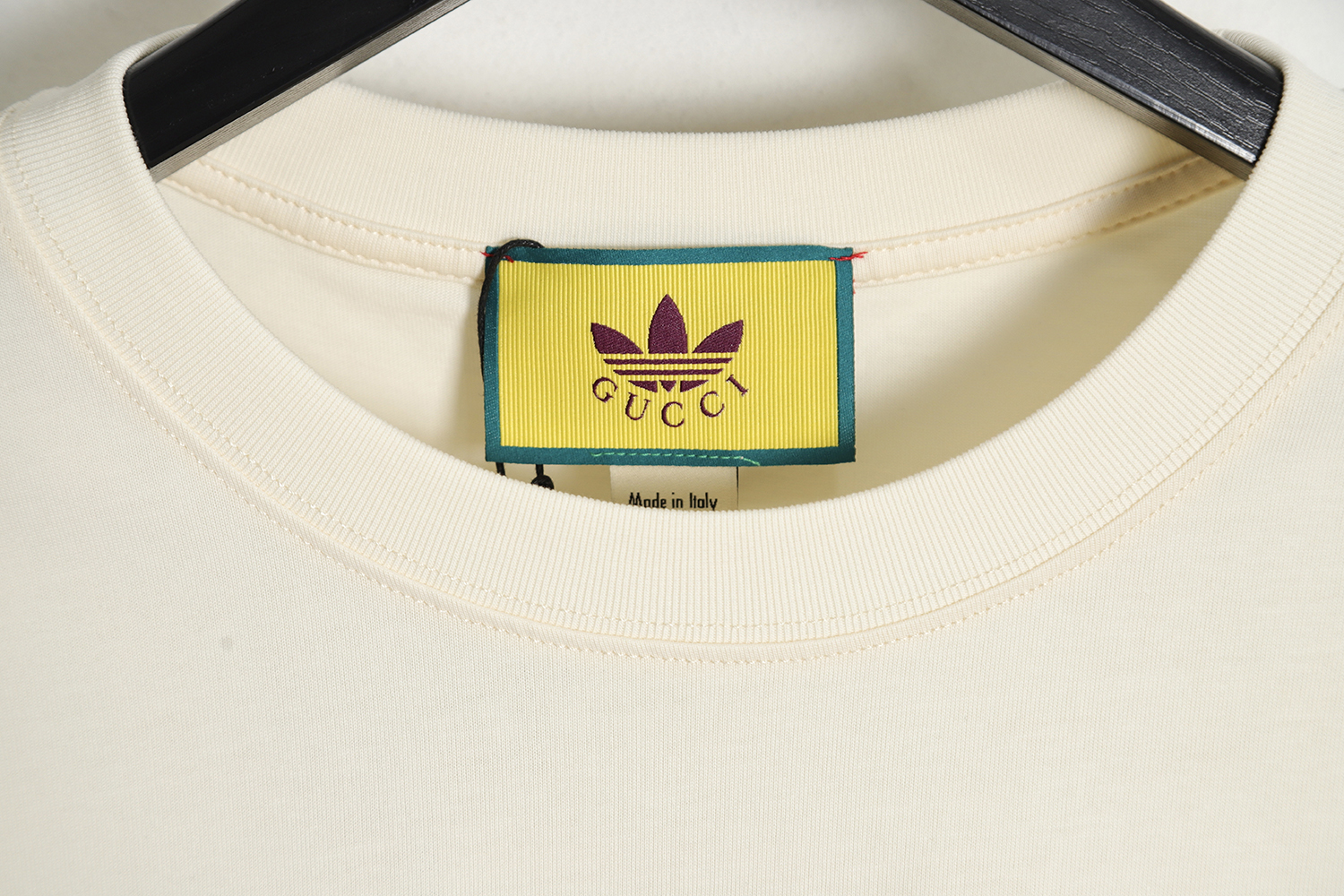 Gucci & Adidas 23ss Co-branded clover print short sleeves
