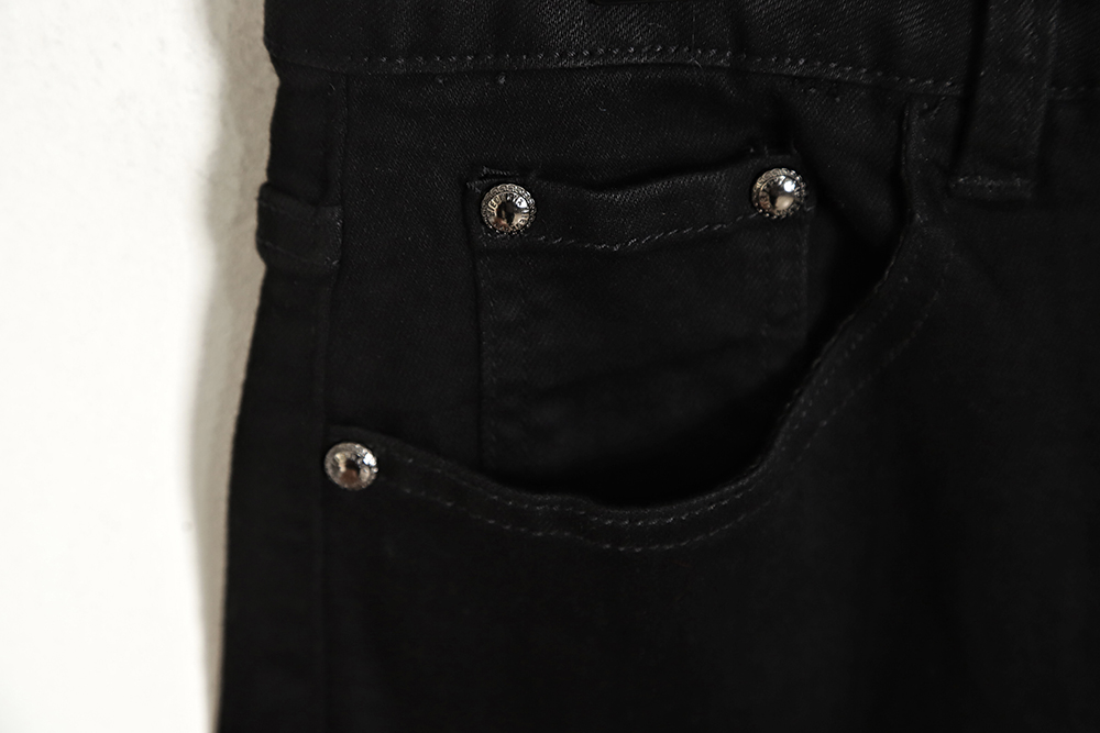 PRADA triangle logo jeans