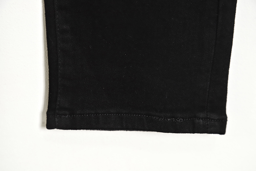 PRADA triangle logo jeans
