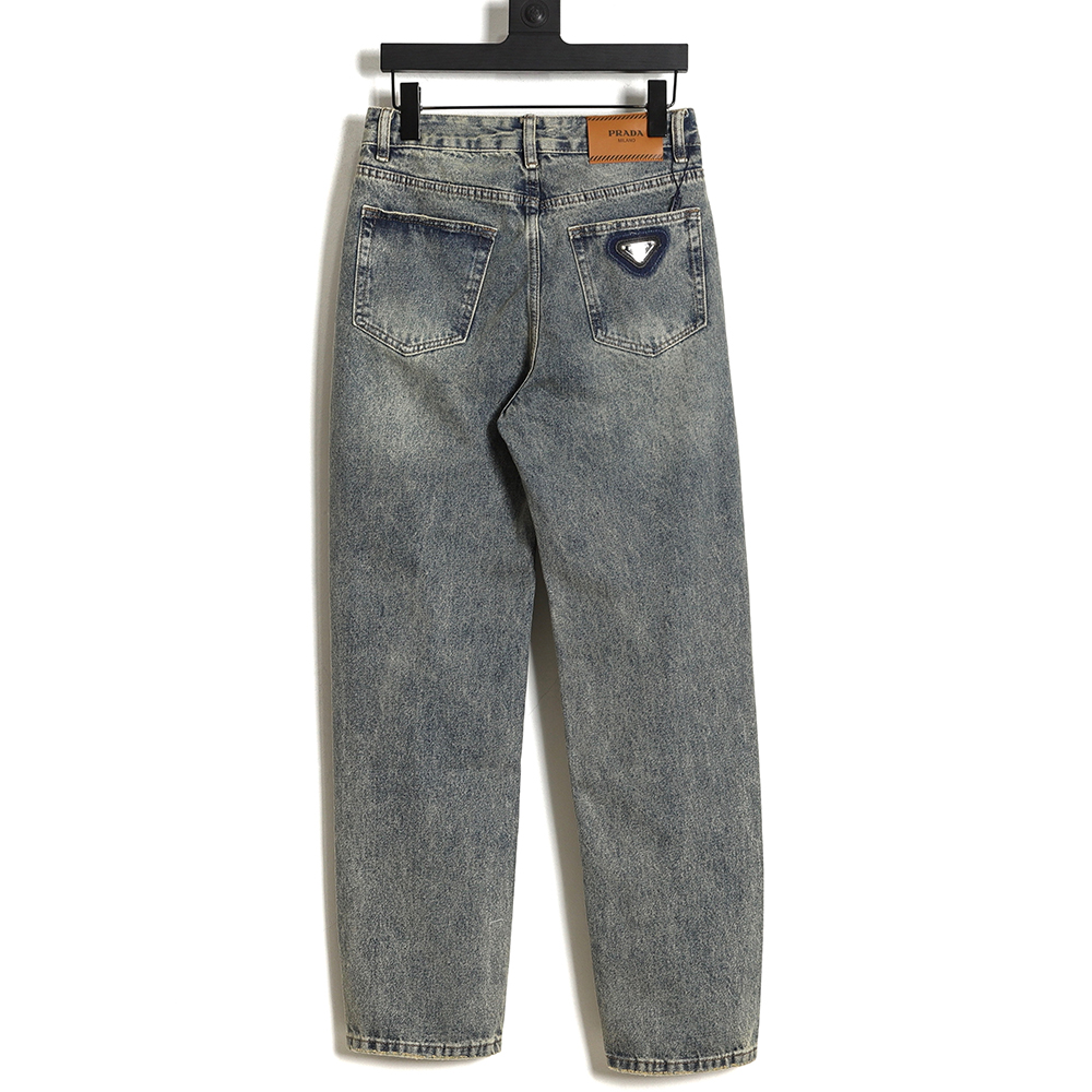 Prada Back Triangle Jeans