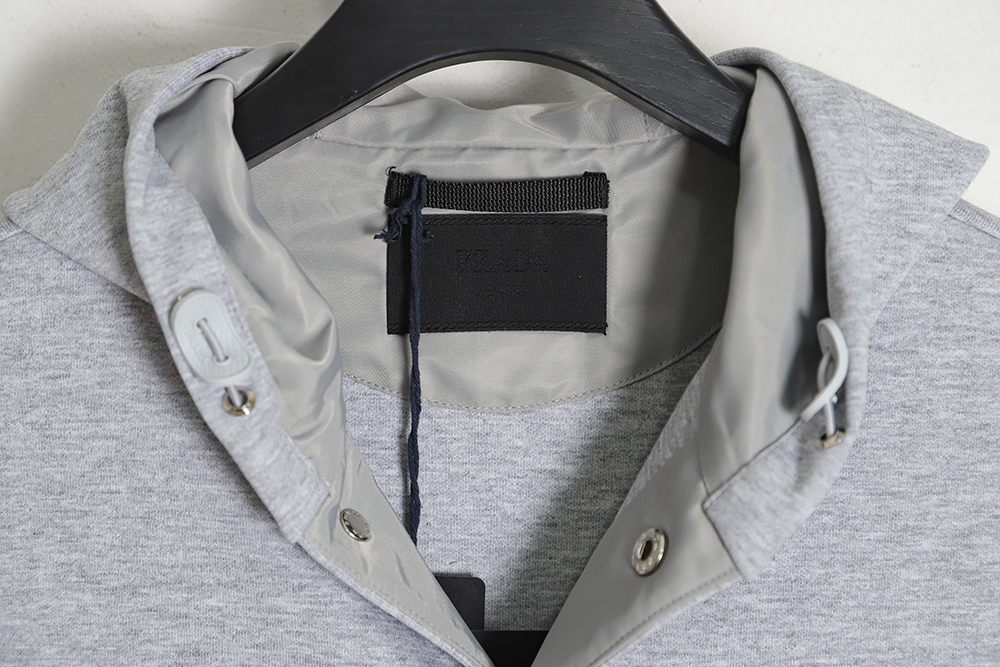 Prada PRD 23SS Tech Space Cotton Hooded Jacket