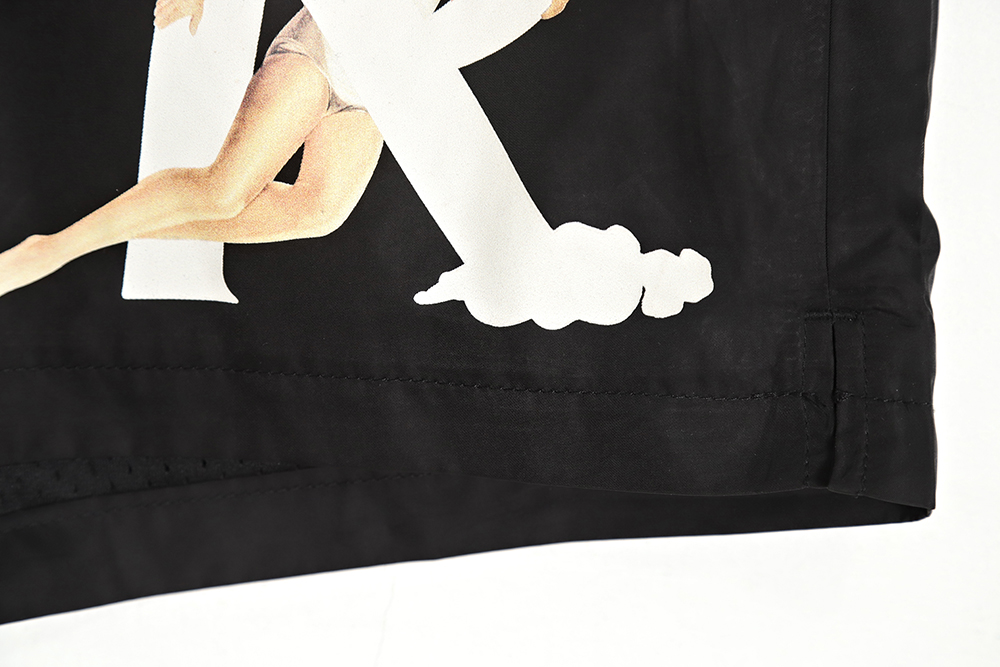 Represent 23ss angel embroidered shorts