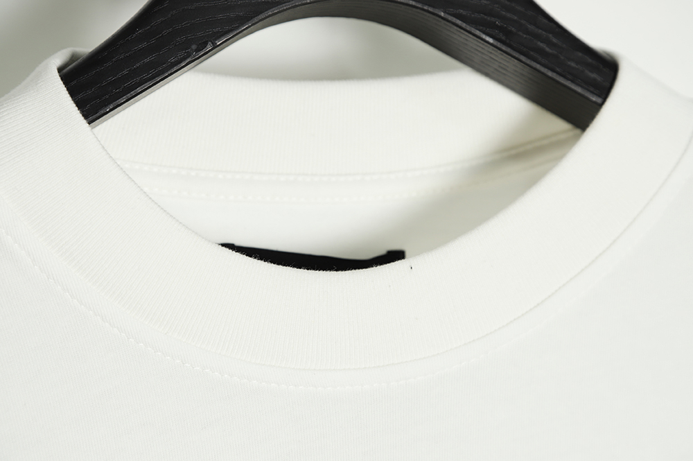 Represent Chest Embroidered Letter Short Sleeve T-Shirt TSK1