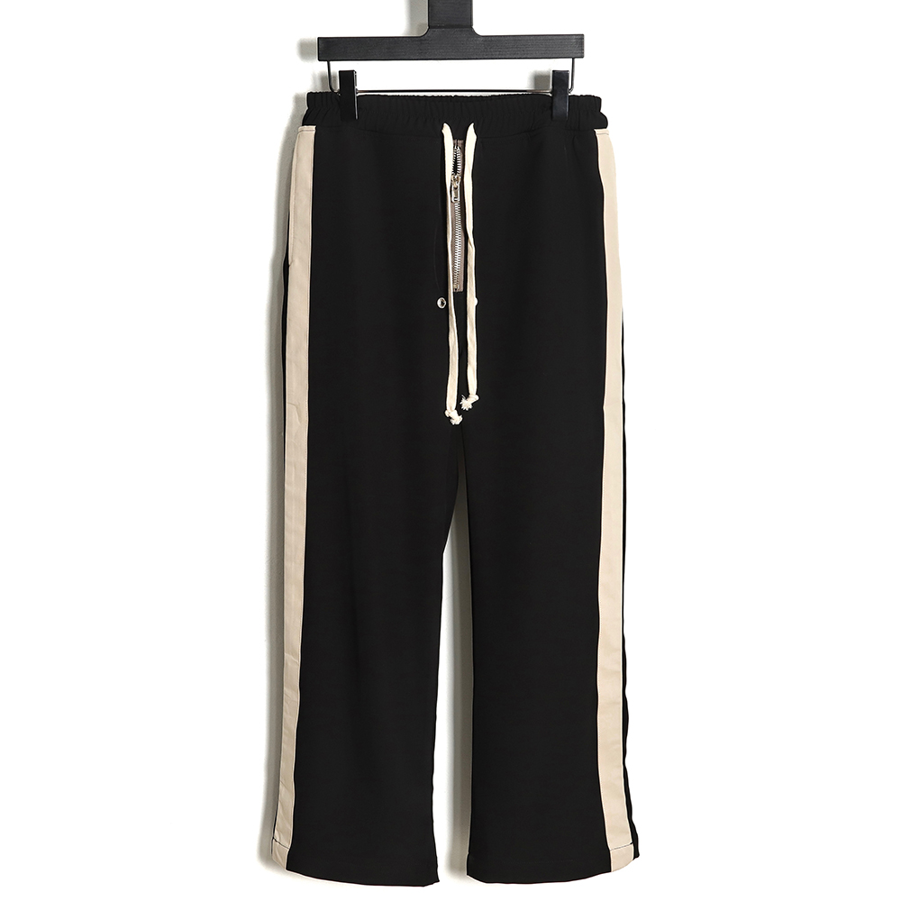 Rick Owens DRKSHDW FW22 RO Side Stripe Drawstring Track Pants