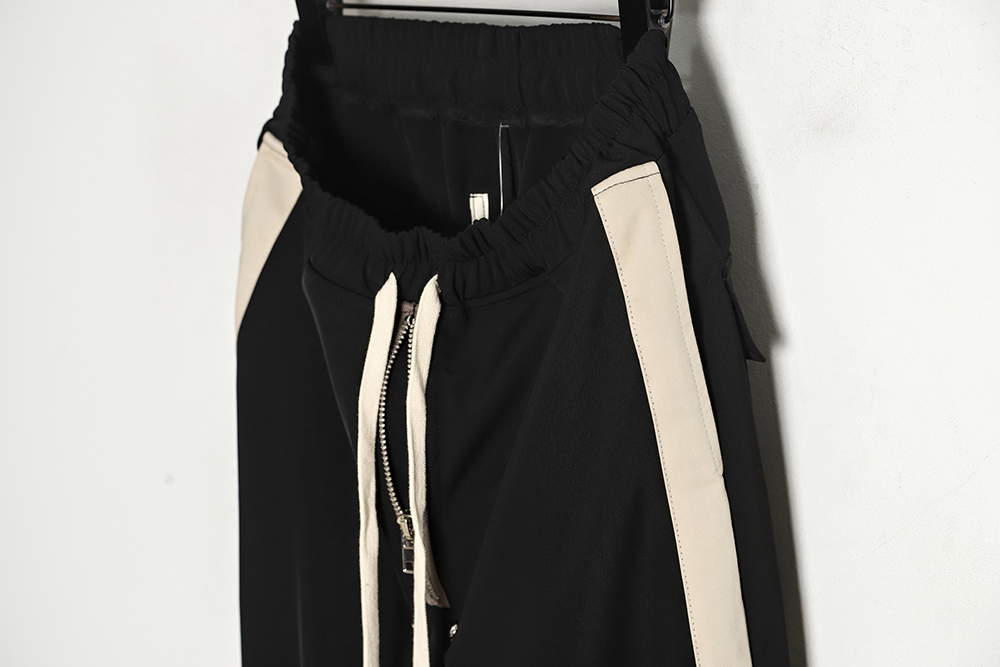 Rick Owens DRKSHDW FW22 RO Side Stripe Drawstring Track Pants