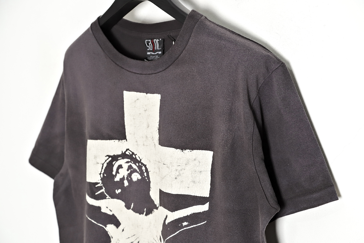Saint Michael Big Cross Jesus Print short-sleeved T-shirt