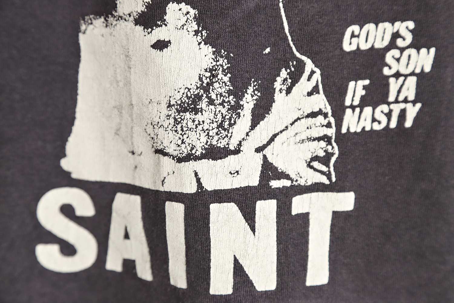 Saint Michael Big Cross Jesus Print short-sleeved T-shirt