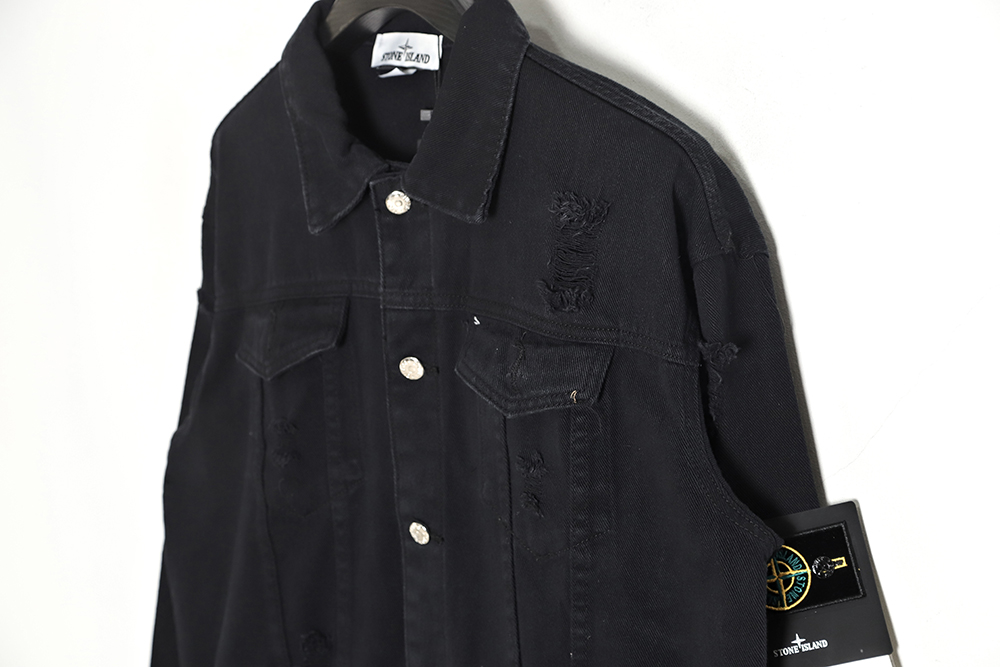 Stone island Stone Island washed old denim jacket TSK1