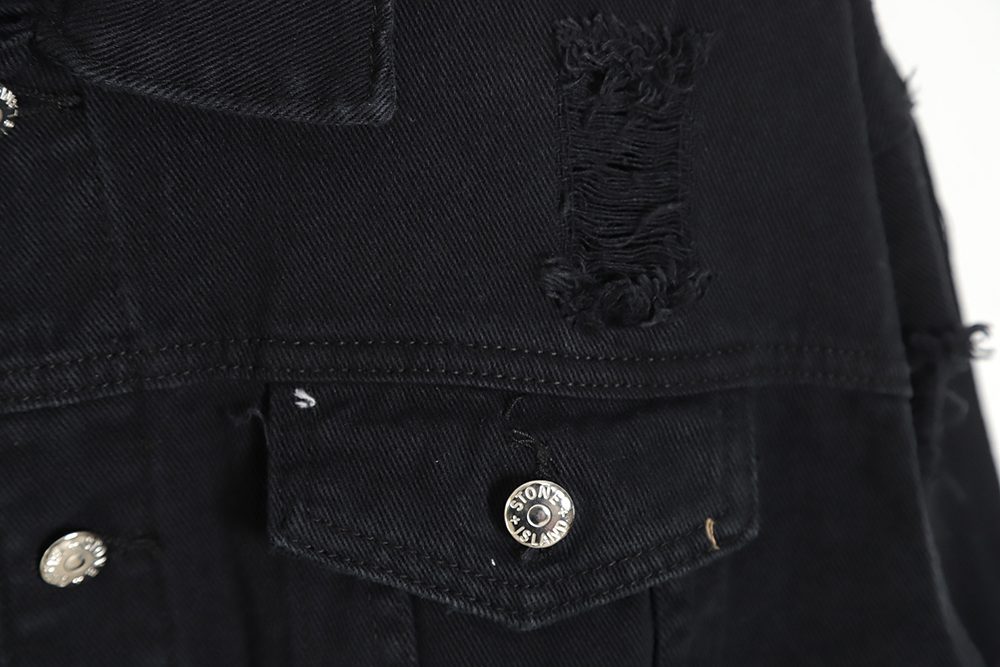Stone island Stone Island washed old denim jacket TSK1