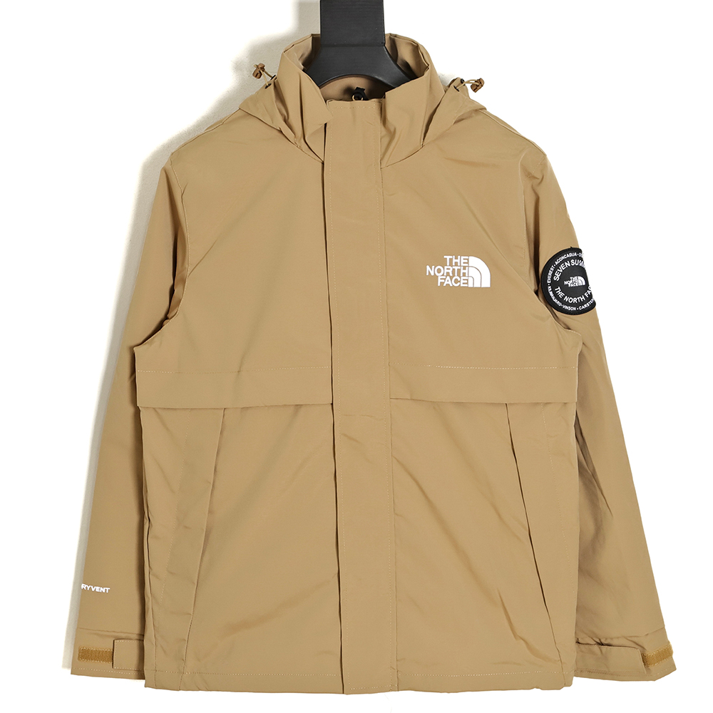 The North Face TNF Sleeve Logo Embroidered Technical Jacket
