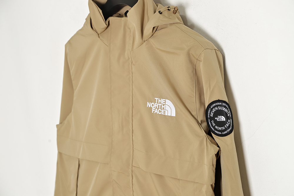 The North Face TNF Sleeve Logo Embroidered Technical Jacket