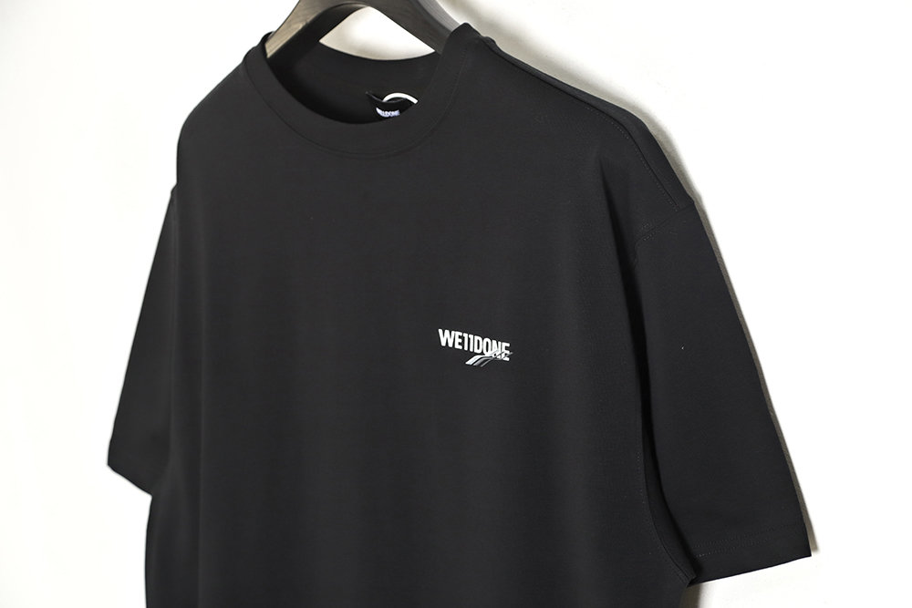 WE11 DONE 23SS rendering slogan short-sleeved T-shirt TSK2