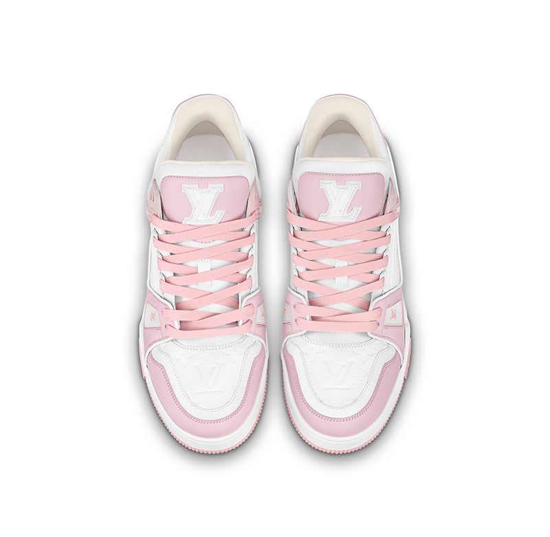 Louis Vuitton Trainer Pink Rose