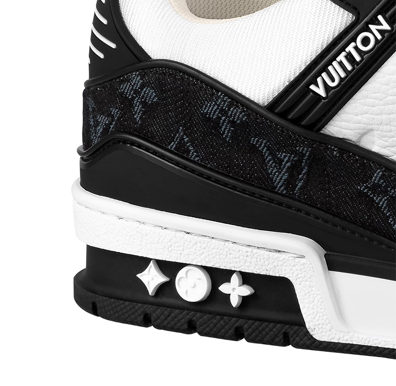 Louis Vuitton Trainer White Black