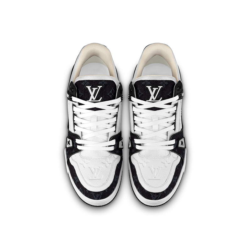 Louis Vuitton Trainer White Black