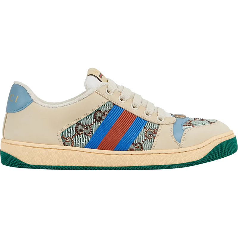 Gucci Screener Sneaker ''Brown Blue Red''