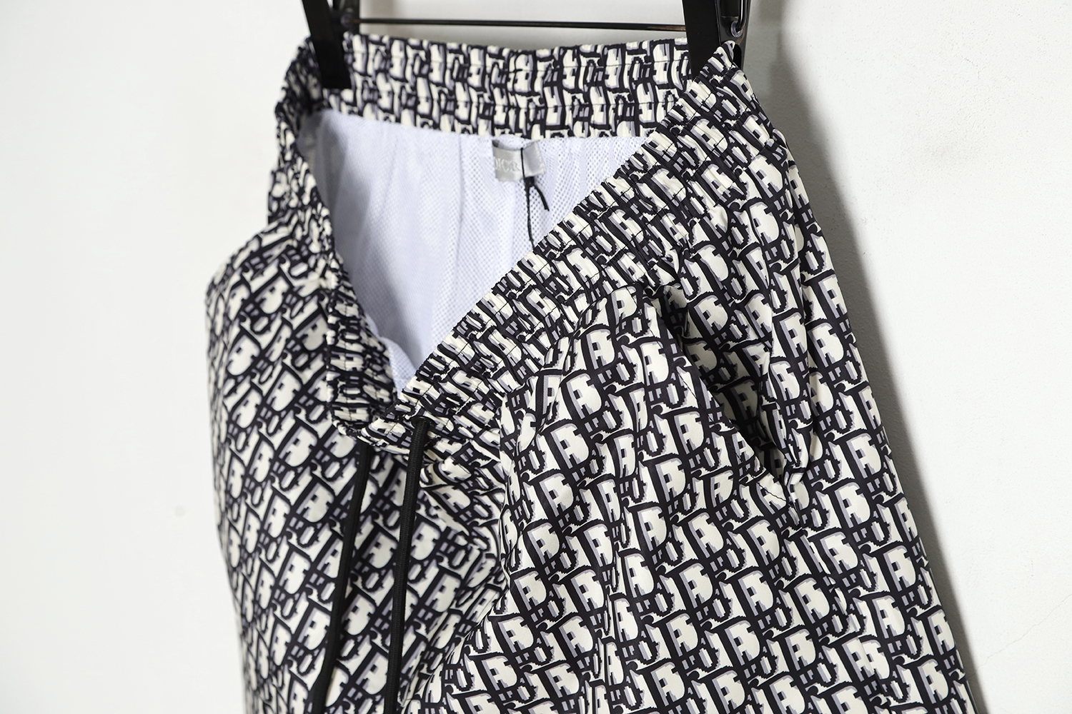 DIOR full print old flower beach shorts