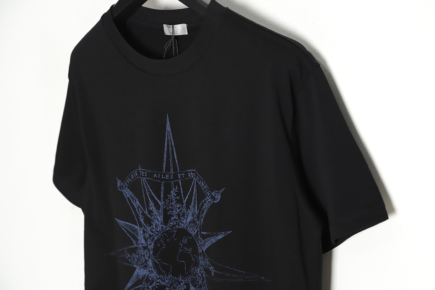DIOR 23ss geometric pattern bee print short-sleeved T-shirt TSK1